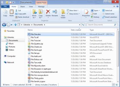 Como es el Explorador de Windows 8