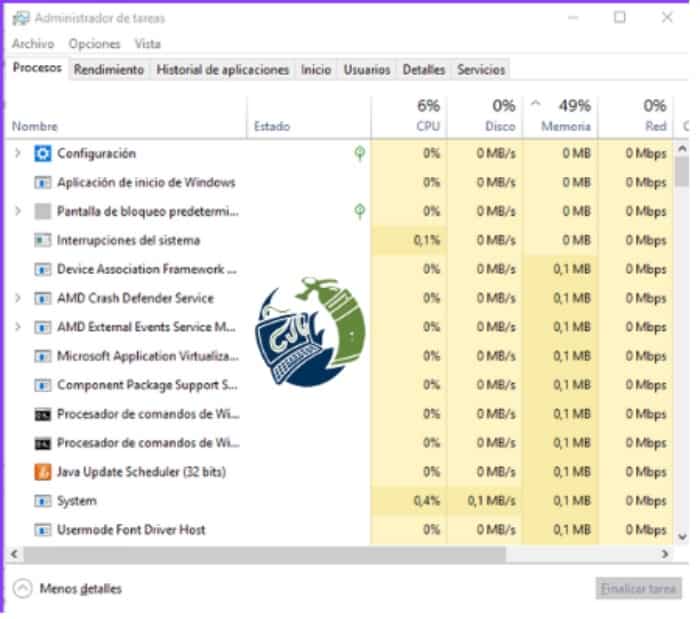 tareas segundo plano